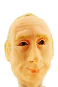 Маска Путина резиновая - фото