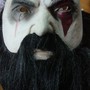 Латексная маска Бог войны 4 с бородой - Кратос - фото