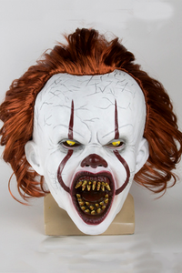 Светящаяся маска Клоуна Пеннивайз "Оно"  Стивена Кинга - фото