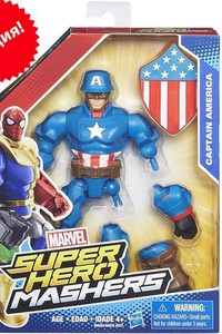 Розбірна фігурка Капітан Америка - фото