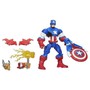 Розбірна фігурка супергероя Капітан Америка - фото