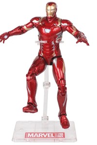 Фигурка Железный Человек Марк 46 с держателем, Мстители, 18 см - фото