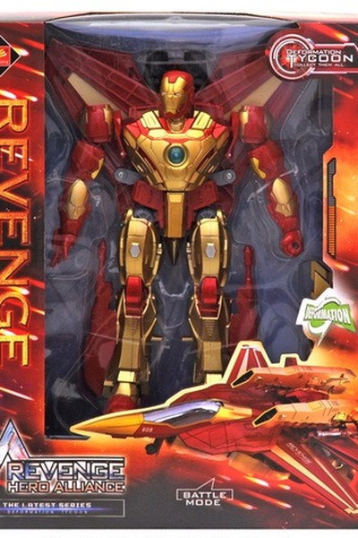Трансформер "Залізна людина" Iron Man - фото