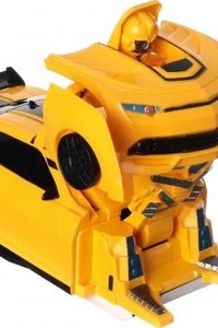 Машинка трансформер Бамблби на радіокеруванні-Bumblebee, Chevrolet Camaro - фото