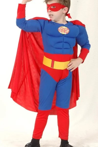 Праздничный карнавальный костюм Супермен для мальчика - Superman, Superhero, Carnival, Costume, Disney - фото