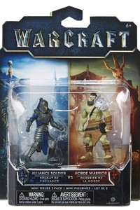 Іграшковий набір Warcraft Солдат і Орк + - фото