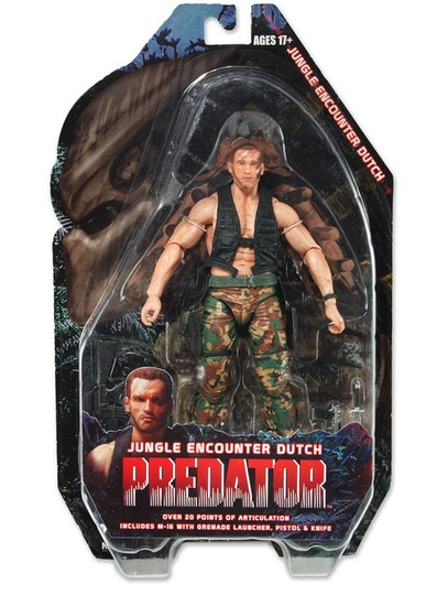 neighborhood BASIC OPERATOR フィギュア Jungle Encounter Dutch - Predator 1987 Алан Датч (серия 9