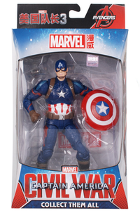 Фигурка Капитан Америка на подставке, Мстители - фото