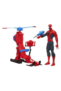 Фігурка Людина-Павук з павутинним гелікоптером - фото