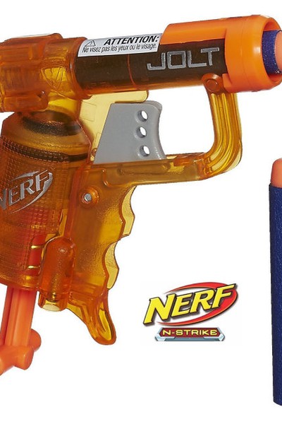 Оранжевый пистолет Nerf Jolt - фото