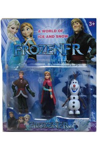 Герои м/ф "Холодное сердце" Frozen 3в1 - фото