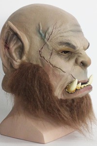 World of Warcraft маска орка латексна Ogrim Doomhammer - фото