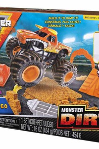 Набор Безумный бык с кинетическим песком Monster Jam - фото