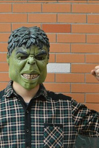 Латексная маска Халка - Мстители - фото