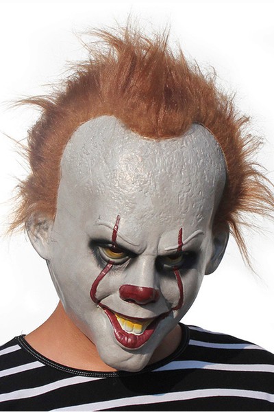 Латексная маска Клоуна - Стивен Кинг - фото